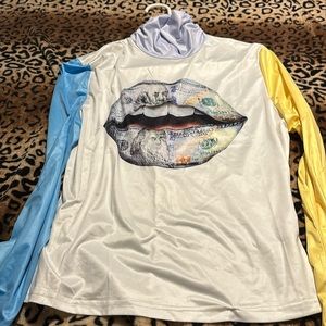 Money lips cute shirt